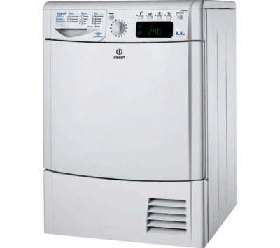 Indesit EcoTime IDCE8450BH Condenser Tumble Dryer - White